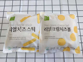 가치식탁 리얼치즈스틱, 리얼크림치즈볼 — 5점을 준 리뷰어가 2020년 6월 올린 사용 사진