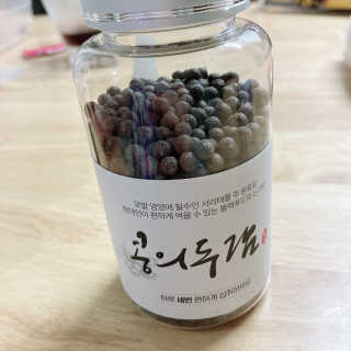 루토닉스 검은콩 서리태환 콩의두감 100g — 3점을 준 리뷰어가 2020년 8월 올린 사용 사진