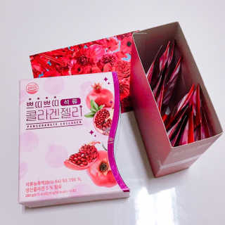 헬스업_쁘띠쁘띠석류콜라겐젤리_20g x 14포 — 5점을 준 리뷰어가 2020년 10월 올린 사용 사진