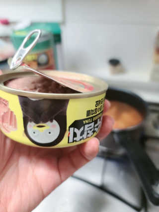 동원참치 펭수참치 — 5점을 준 리뷰어가 2020년 7월 올린 사용 사진