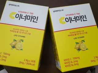이너미인 VITAMIN-C 700 — 5점을 준 리뷰어가 2020년 9월 올린 사용 사진