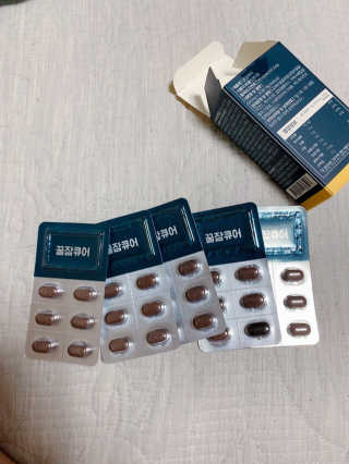 조은약초 꿀잠큐어 제주 감태추출물 감태정 600mg — 5점을 준 리뷰어가 2020년 8월 올린 사용 사진