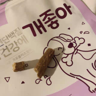 My Pet Care 천연단백질 치아건강에 개좋아 — 5점을 준 리뷰어가 2020년 11월 올린 사용 사진