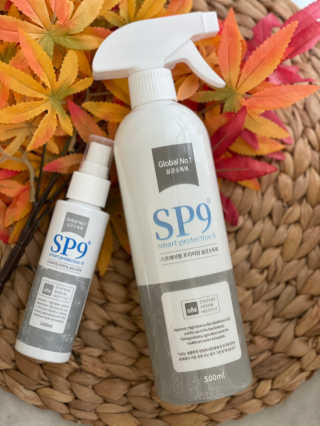 SP9 스프레이형 프리미엄 살균소독제 500ml+100ml — 5점을 준 리뷰어가 2020년 11월 올린 사용 사진