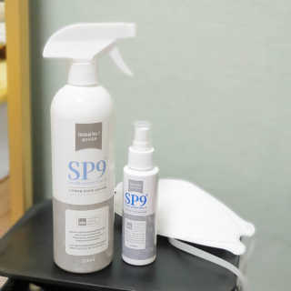 SP9 스프레이형 프리미엄 살균소독제 500ml+100ml — 4점을 준 리뷰어가 2020년 12월 올린 사용 사진
