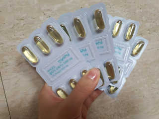 JW중외제약 마이코드 알티지 오메가3 1000 mg — 3점을 준 리뷰어가 2020년 7월 올린 사용 사진