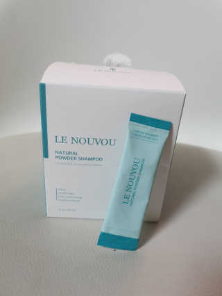 LE NOUVOU 내추럴파우더샴푸 스틱 1box — 4점을 준 리뷰어가 2020년 4월 올린 사용 사진