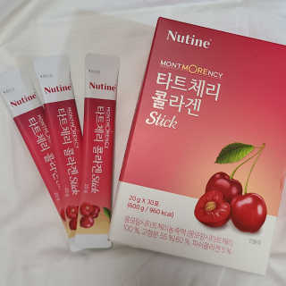 뉴틴 타트체리 콜라겐 스틱 20g X 30포 — 5점을 준 리뷰어가 2020년 8월 올린 사용 사진