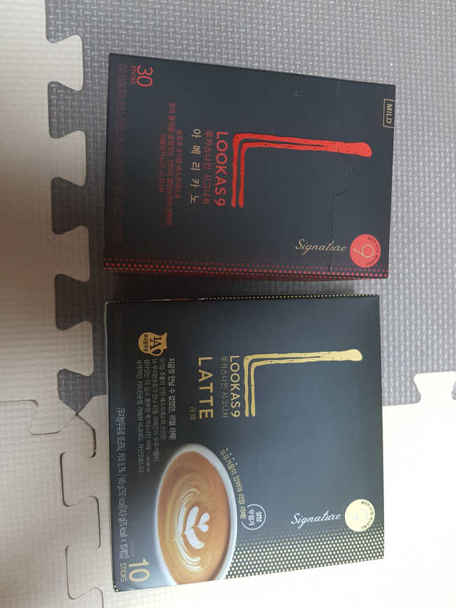 루카스나인 아메리카노 30T, 라떼 10T 리뷰 사진