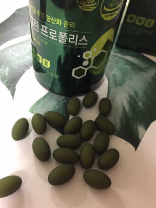 건강한약속 바른 바른 그린 프로폴리스 츄어블 — 5점을 준 리뷰어가 2020년 9월 올린 사용 사진