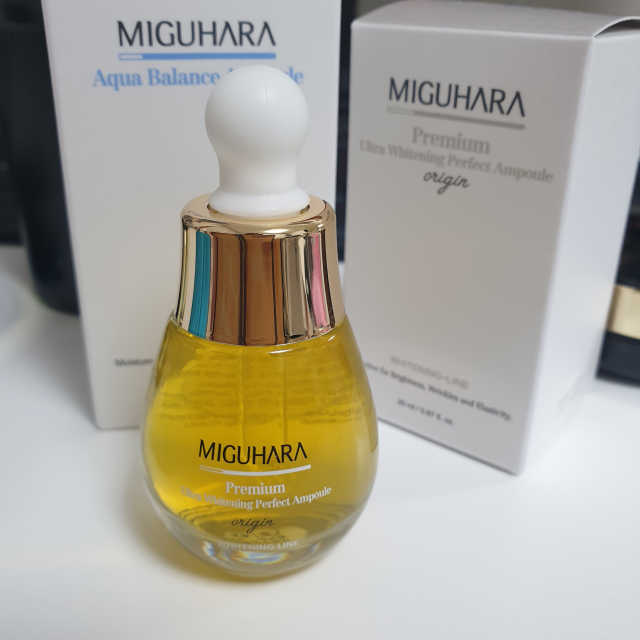 프리미엄 울트라 화이트닝 퍼펙트 앰플 오리진  20ml 리뷰 사진