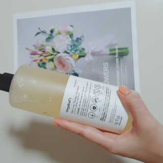 오가리프스 헤어로스 테라피 샴푸 — 5점을 준 리뷰어가 2020년 7월 올린 사용 사진