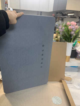 창신리빙 [프랑코 규조토 욕실매트] 똑똑한 정리 수납 — 5점을 준 리뷰어가 2020년 10월 올린 사용 사진