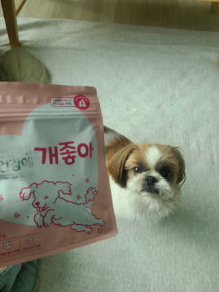 My Pet Care 천연단백질 관절건강에 개좋아 — 4점을 준 리뷰어가 2020년 11월 올린 사용 사진