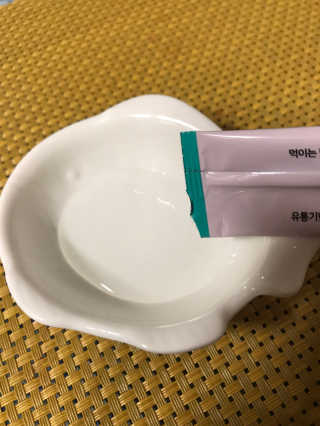 펫시랩 반려견용 액상 프리바이오틱스 아쿠아펫 — 4점을 준 리뷰어가 2020년 12월 올린 사용 사진