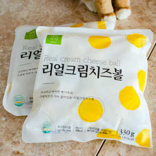 가치식탁 리얼치즈스틱, 리얼크림치즈볼 — 5점을 준 리뷰어가 2020년 10월 올린 사용 사진