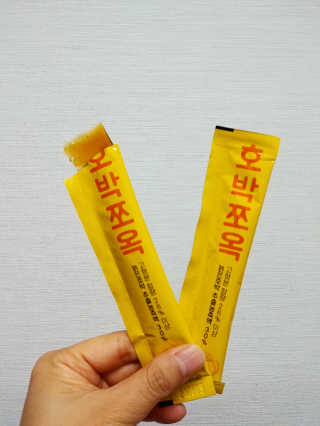 조은약초 국산 늙은 호박즙 호박쪼옥 젤리 20g x 15포 — 5점을 준 리뷰어가 2020년 10월 올린 사용 사진