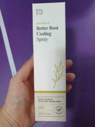 달리프 클로렐라 베러 루트 쿨링 스프레이 100ml — 5점을 준 리뷰어가 2020년 8월 올린 사용 사진