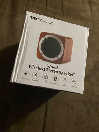 SEVIZ MINI10W 레트로 블루투스 스피커 — 5점을 준 리뷰어가 2020년 10월 올린 사용 사진