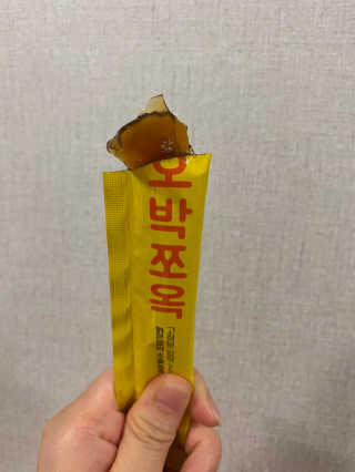 조은약초 국산 늙은 호박즙 호박쪼옥 젤리 20g x 15포 — 5점을 준 리뷰어가 2020년 7월 올린 사용 사진