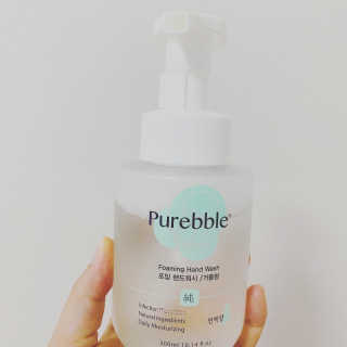 Purebble 당김없이 속촉촉_퓨어블 핸드워시 3종 [랜덤발송] — 5점을 준 리뷰어가 2020년 7월 올린 사용 사진