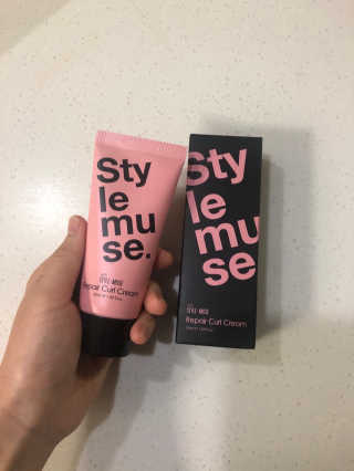 ATS스타일 뮤즈 ATS 스타일 뮤즈 리페어 컬 크림 50ml X 2EA — 4.5점을 준 리뷰어가 2020년 10월 올린 사용 사진