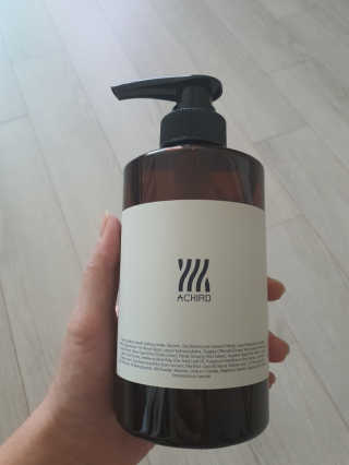 에이처드 유산균 탈모 샴푸 500ml — 5점을 준 리뷰어가 2020년 9월 올린 사용 사진
