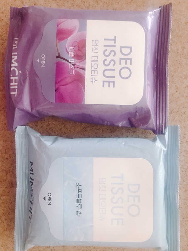 멈칫 데오티슈 2팩 리뷰 사진