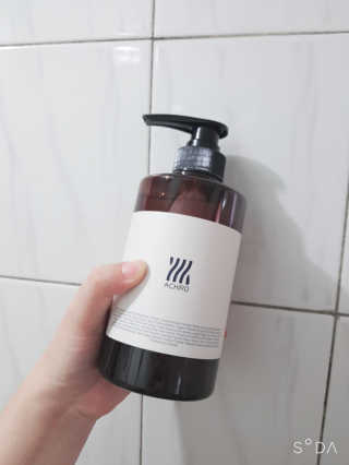 에이처드 유산균 탈모 샴푸 500ml — 5점을 준 리뷰어가 2020년 10월 올린 사용 사진