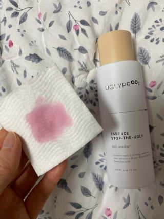 어글리프루프 에센스 스탑디어글리 레드모먼트 에센스 120ml — 5점을 준 리뷰어가 2020년 12월 올린 사용 사진