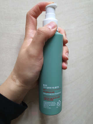 플리프 시카-알로에 카밍 올인원 200ml — 2.5점을 준 리뷰어가 2020년 12월 올린 사용 사진