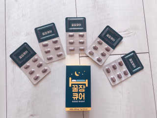조은약초 꿀잠큐어 제주 감태추출물 감태정 600mg — 3점을 준 리뷰어가 2020년 5월 올린 사용 사진