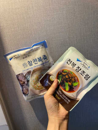 바다는다웰빙이다 완도사랑 전복죽 250g - 2팩 + 전복장조림 2팩 — 5점을 준 리뷰어가 2020년 9월 올린 사용 사진