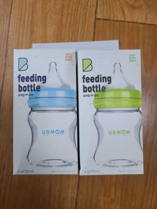 유비맘 신생아젖병 120ml 트리플팩_ 젖꼭지 포함 — 5점을 준 리뷰어가 2020년 6월 올린 사용 사진