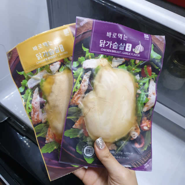 바로 먹는 아침 실온보관 닭가슴살 6종 리뷰 사진