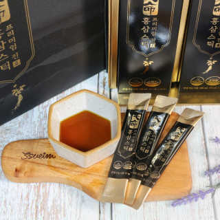 헬스업_천명진프리미엄홍삼스틱_10ml x 30포 — 5점을 준 리뷰어가 2020년 7월 올린 사용 사진