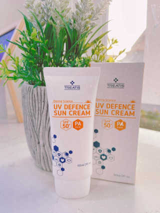 트리티스 US [TREATIS] UV Defence Sun Cream PA+++ / SPF50+ — 5점을 준 리뷰어가 2021년 1월 올린 사용 사진