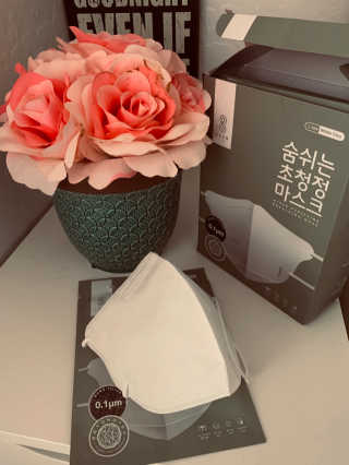 SOOMLAB Mask- Hyper Purifying Breathing Mask — 5점을 준 리뷰어가 2020년 10월 올린 사용 사진