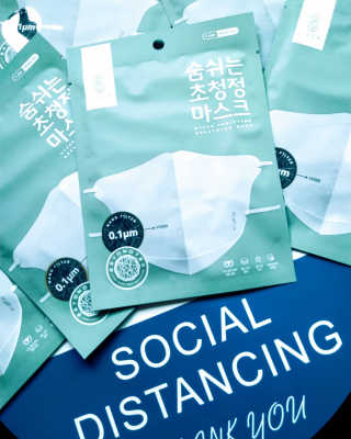 SOOMLAB Mask- Hyper Purifying Breathing Mask — 5점을 준 리뷰어가 2020년 9월 올린 사용 사진