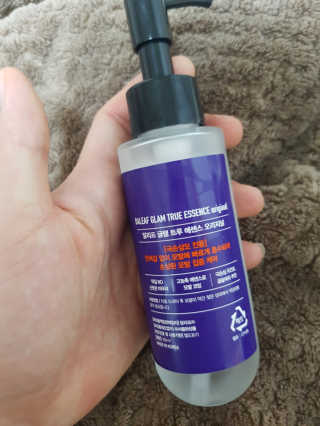 달리프 글램 트루 에센스 오리지널 100ml — 5점을 준 리뷰어가 2020년 4월 올린 사용 사진