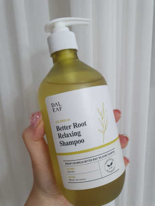 달리프 클로렐라 베러 루트 릴렉싱 샴푸 500ml — 5점을 준 리뷰어가 2020년 11월 올린 사용 사진