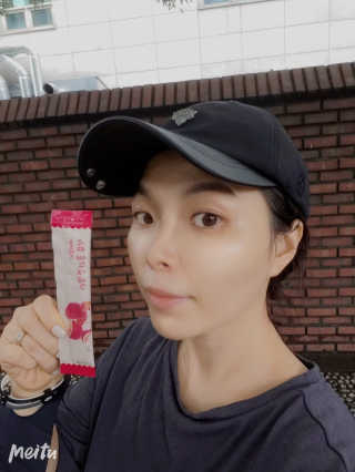 365더건강 에버뷰티 석류콜라겐 젤리 — 5점을 준 리뷰어가 2020년 7월 올린 사용 사진