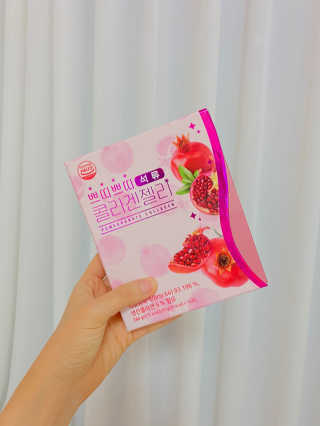 헬스업_쁘띠쁘띠석류콜라겐젤리_20g x 14포 — 5점을 준 리뷰어가 2020년 8월 올린 사용 사진