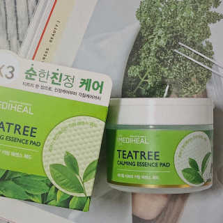 메디힐 티트리 카밍 에센스 패드 — 5점을 준 리뷰어가 2020년 8월 올린 사용 사진