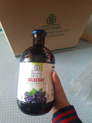 조지아스내추럴 조지아스 내추럴 야생빌베리 1,000ml NFC — 5점을 준 리뷰어가 2020년 5월 올린 사용 사진