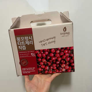 자연에온 몽모랑시 타트체리 착즙 100mL 10개입 2BOX — 5점을 준 리뷰어가 2020년 12월 올린 사용 사진