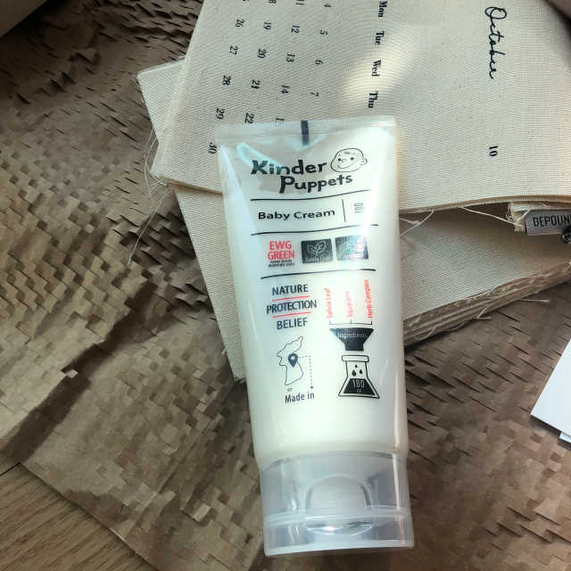 킨더퍼페츠 베이비크림 180ml 리뷰 사진