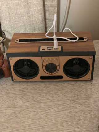 SEVIZ RETRO20W 레트로 블루투스 스피커 — 5점을 준 리뷰어가 2020년 9월 올린 사용 사진