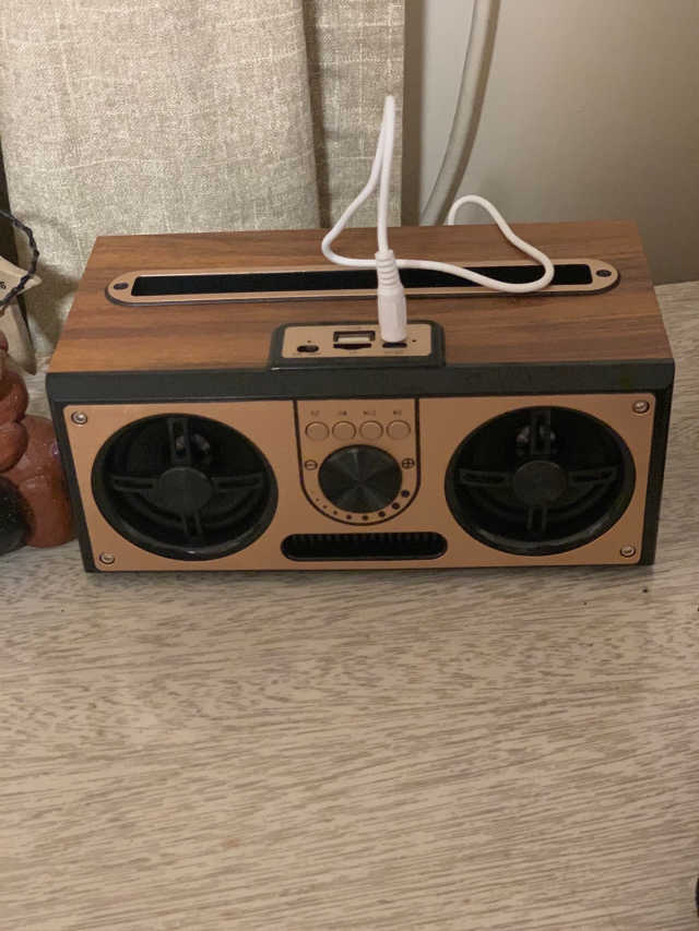 SEVIZ RETRO20W 레트로 블루투스 스피커 리뷰 사진