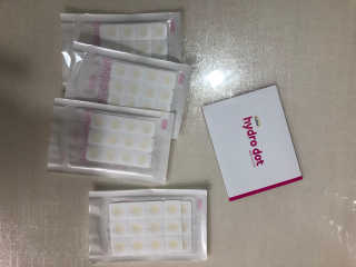 엘라밴드 하이드로 도트 스팟패치 12mm, 10mm — 5점을 준 리뷰어가 2020년 9월 올린 사용 사진